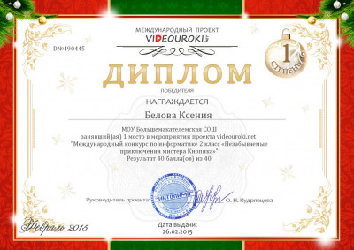 Диплом 2015